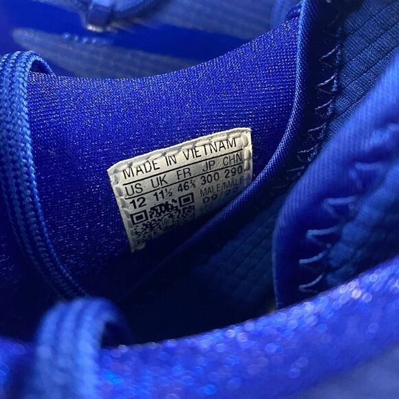 Adidas Adizero Afterburner 8 Baseball Turf Shoes Blue FZ4231 Mens size 12 New - Picture 10 of 10